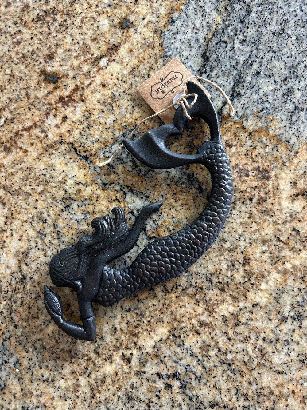 Cast Iron Mermaid bottle opener